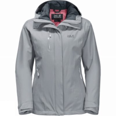 Jack Wolfskin Womens Troposphere Jacket Alloy/Iron Grey Jack Wolfskin Womens Troposphere Jacket Alloy/Iron Grey